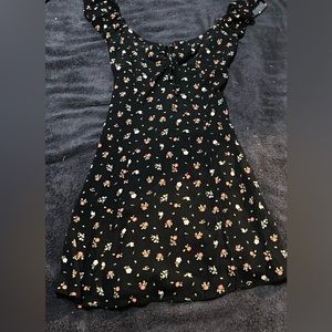 Black Floral Dress